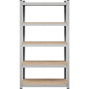 180cm H Heavy-Duty 5-Tier Steel Shelving Unit Garage Storage Shelf Rack by Yaheetech