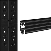 Yaheetech Five Tier Garage Shelving Unit 180cm Boltless Metal Storage Rack Yaheetech Five Tier Boltless Shelving Unit 180cm