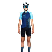 Euro Cycling NZ Clothing Bioracer Vesper Blitzz Womens Jersey Blue Bioracer Vesper Blitzz Womens Jersey Blue | Action Outdoors NZ