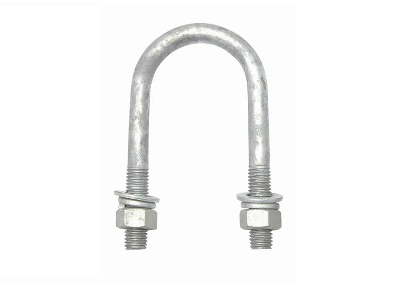 Round U Bolt M10 43x110mm With Nuts For Trojan Jockey Wheel Mounting by Trojan