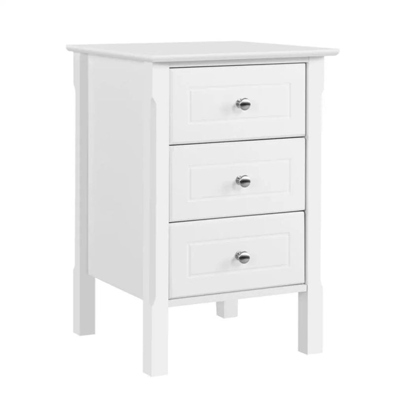 End Table Side Table Nightstand with 3 drawers by Yaheetech