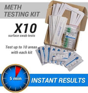 Meth Test Kit - 10 x Instant On-site Test Kits by 9eight5