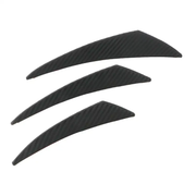 6Pcs Car Front Bumper Lip Splitter Fins Body Spoiler Canards Refit by salelink.co.nz