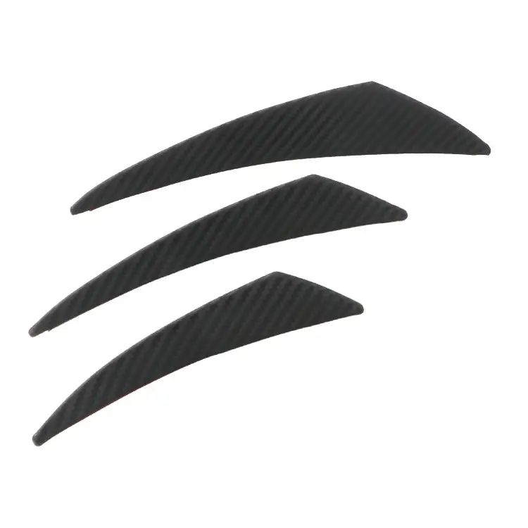 6Pcs Car Front Bumper Lip Splitter Fins Body Spoiler Canards Refit by salelink.co.nz