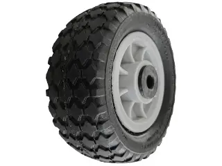 190x75mm Solid Tyre Wheel - Nylon Hub by Trojan