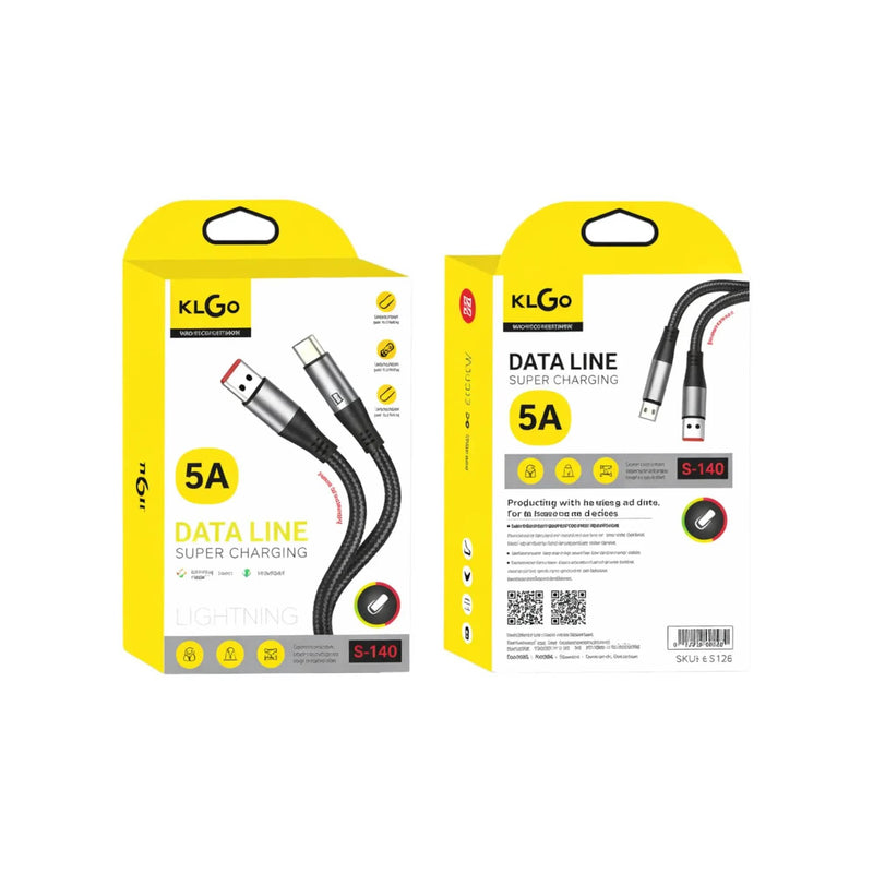 Frankly Cotton 5A Fast Charge iOS Cable - 2M by Nest & Stem Homewares