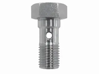 Stainless Steel Single Banjo Bolt - 3/8" UNF