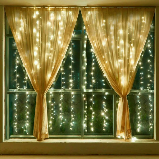 6x3M Curtain Lights by salelink.co.nz