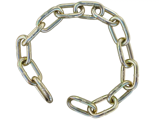 14-Link 8mm Chain - High-Tensile, Zinc-Plated