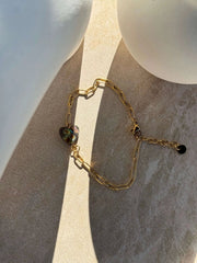 Pāua Heart Set by Tahana Jewellery