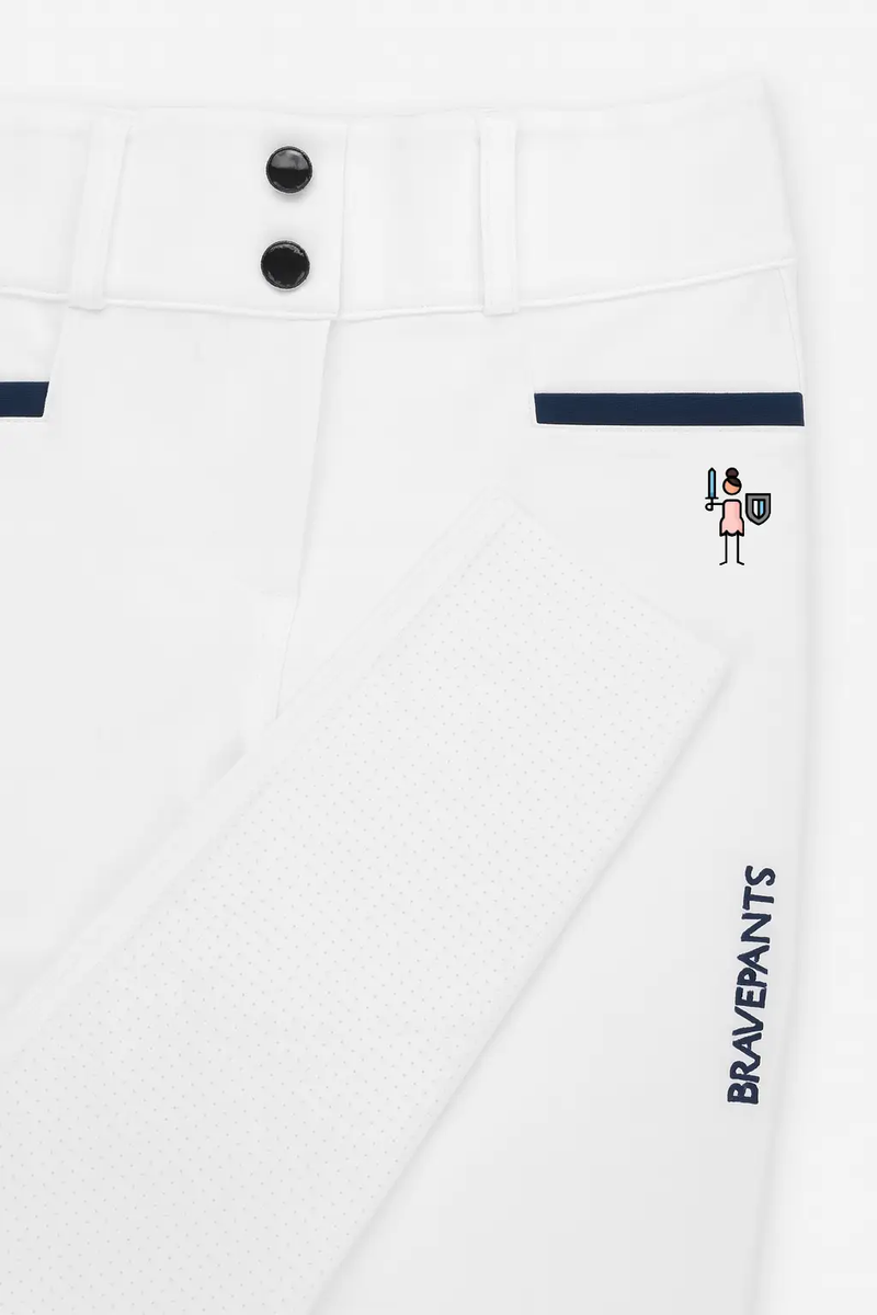 DW Revolution Competition Whites Navy by The Brave Pants Company