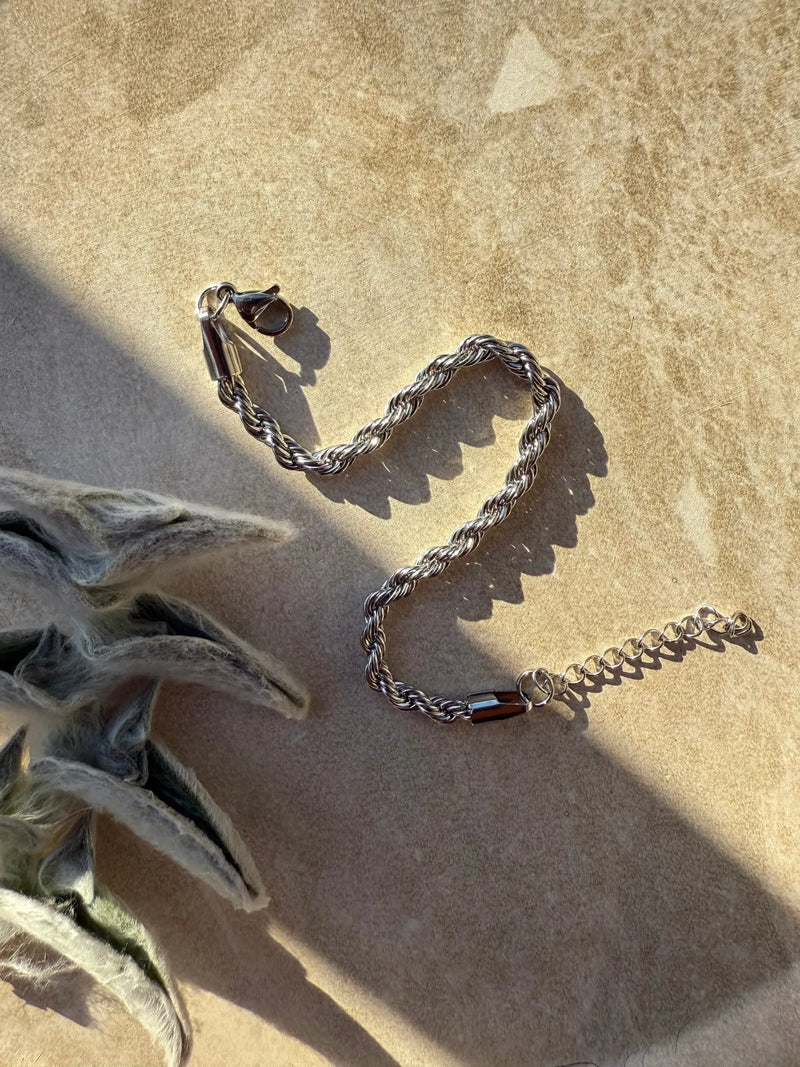 Hiriwa Here Silver Bracelet by Tahana Jewellery