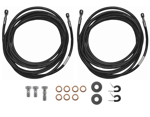 S/S Teflon Hose Kit - Banjo to Banjo - 2x4.5m by Trojan