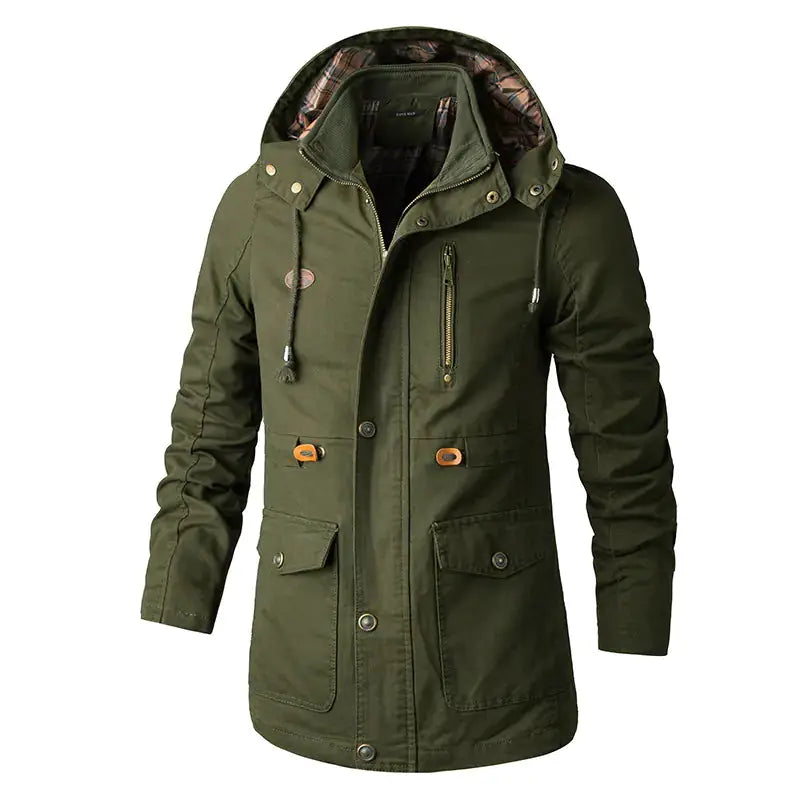 Men's Plus Size Hooded Windbreaker Jacket - Lightweight Outdoor Wind Jacket | Extended Sizes by Mead's Supply & Equipment Outfitters limited