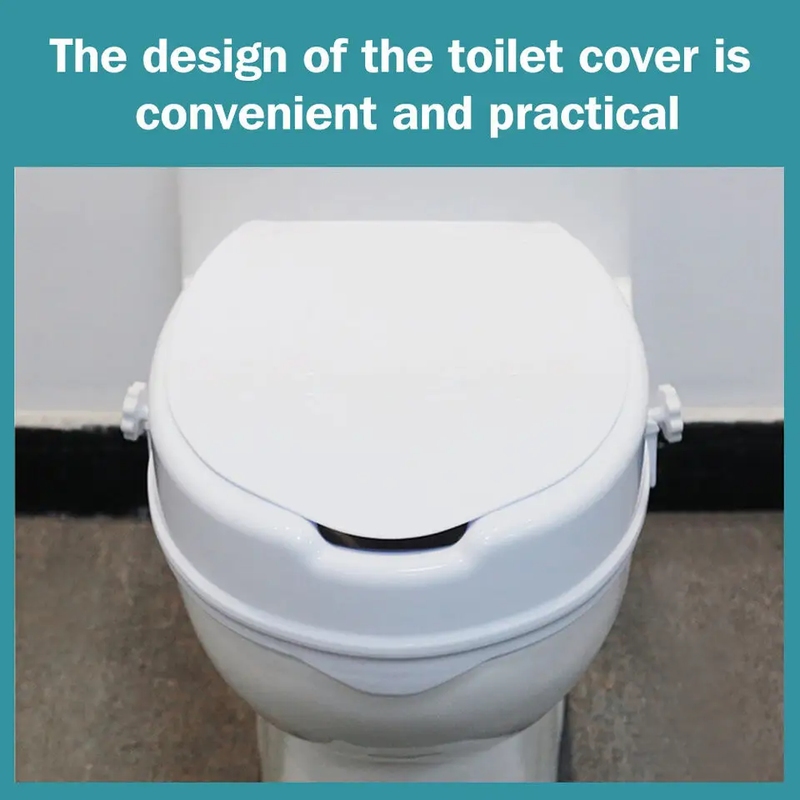 Raised Toilet Seat With Lid by salelink.co.nz