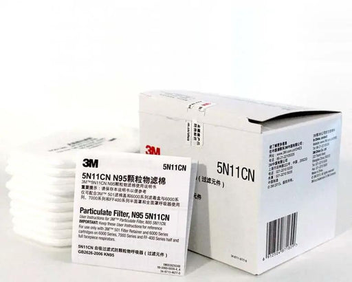 3M Filter 5N11CN for 3M Reusable Respirator Half Facepiece 6200 - 1 Pair ONLY by Resin Art NZ