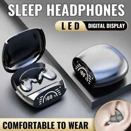 Post-Ear Bluetooth Headphones - Wireless Earphone with Voice Control & 4-8 Hour Battery | 3 Colors by Mead's Supply & Equipment Outfitters limited
