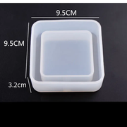 Ashtray Resin Casting Mold Silicone Jewelry Agate Making Epoxy Mould Tool Craft by salelink.co.nz