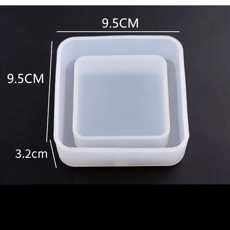 Ashtray Resin Casting Mold Silicone Jewelry Agate Making Epoxy Mould Tool Craft by salelink.co.nz