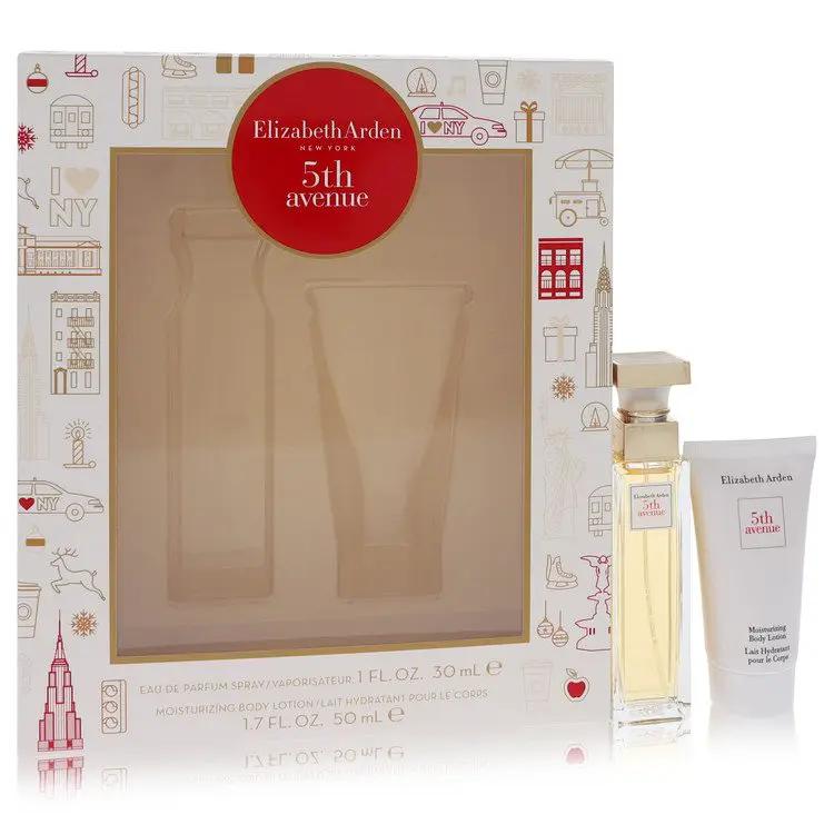 Brands HD Gift Set - 1 oz Eau De Parfum Spray + 1.7 oz Body Lotion 5th Avenue Gift Set - 1 oz Eau De Parfum Spray + 1.7 oz Body Lotion by Elizabeth Arden -- 5th Avenue Gift Set - 1 oz Eau De Parfum Spray + 1.7 oz Body Lotion by Elizabeth Arden --