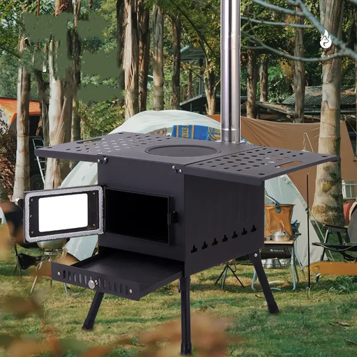 Portable Camping Wood Stove by salelink.co.nz