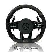 Mercedes-Benz Steering Wheel (Matte Carbon Fiber+Alcantara) #05 by CARBONISE