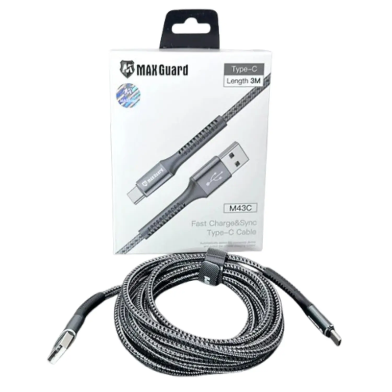 Maxguard 3m Type-C cable M43C by 9eight5