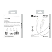 Maxguard 2m USB-A to Lightning Cable MP02L by 9eight5