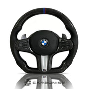 BMW Steering Wheel (Carbon Fiber+Perforated Leather) #5 by CARBONISE