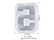 Number Moulds - Individual - Super Large by Resin Art NZ