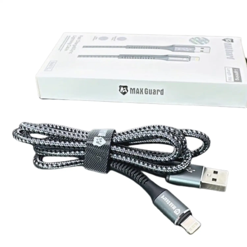 Maxguard 1m USB-A to Lightning cable M41L by 9eight5