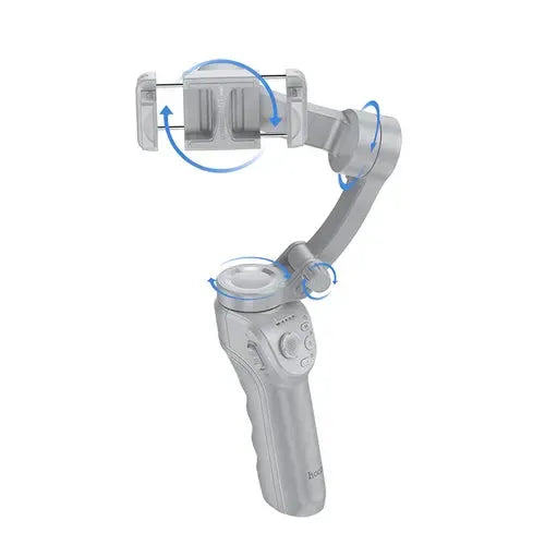 BroDeals mobile phone accessories Automatic Face Tracking 3 Axis Smart Gimbal with LED Fill Light Automatic Face Tracking 3 Axis Smart Gimbal with LED Fill Light