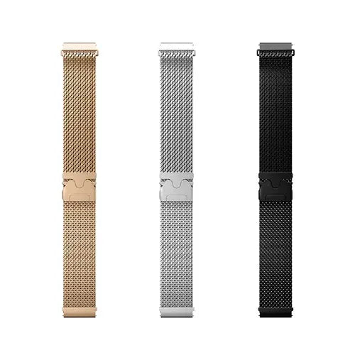 BroDeals Watches Universal Metallic Watch Strap with Magnetic Buckle Universal Metallic Watch Strap with Magnetic Buckle