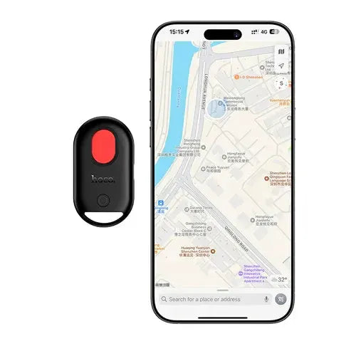 2 in 1 Wireless Tracker Tag for Apple Devices with Spy Camera Detector, USB-C Rechargeable Battery by BroDeals