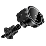 BroDeals Car Phone Holder 5W Wireless Charging Magnetic 2-in-1 Air Vent Phone Holder – Magnetic or Clamp Mount 5W Wireless Charging Magnetic 2-in-1 Air Vent Phone Holder – Magnetic or Clamp Mount