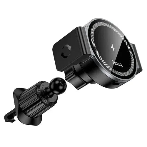 BroDeals Car Phone Holder 5W Wireless Charging Magnetic 2-in-1 Air Vent Phone Holder – Magnetic or Clamp Mount 5W Wireless Charging Magnetic 2-in-1 Air Vent Phone Holder – Magnetic or Clamp Mount