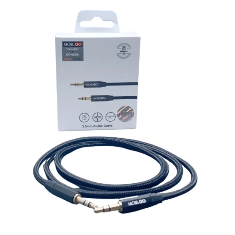 Mobigo 1m 3.5mm cable GO62AA by 9eight5