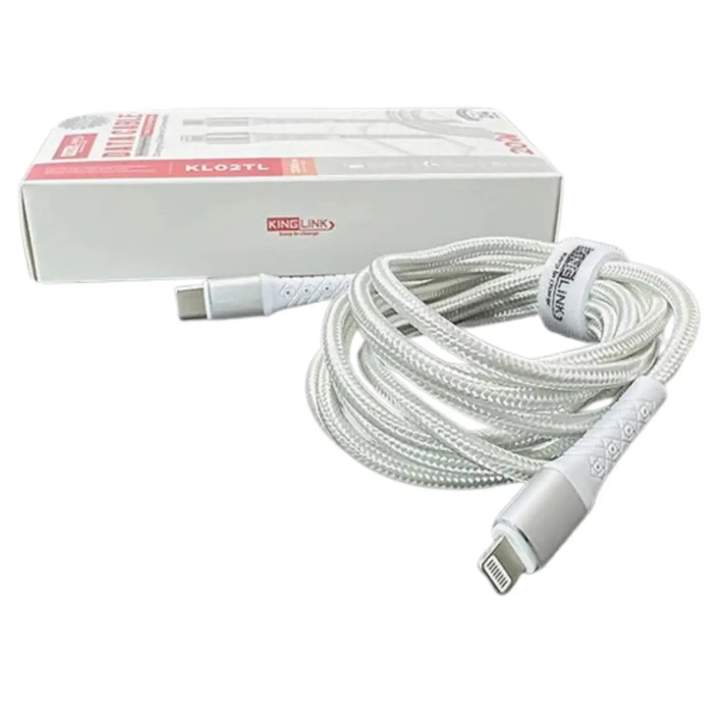 Kinglink 2m 20W Type-C to Lightning Cable KL02TL by 9eight5