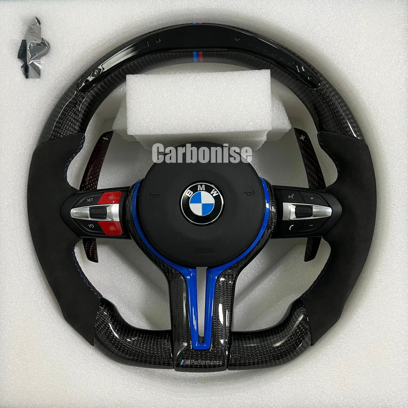 BMW Steering Wheel (Carbon Fiber+Alcantara) @5 by CARBONISE