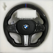 BMW Steering Wheel (Carbon Fiber+Perforated Leather) #5 by CARBONISE