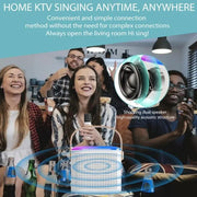 g8buynz g8buynz Portable Bluetooth Karaoke Speaker with Wireless handheled Microphones S Portable Bluetooth Karaoke Speaker with Wireless handheled Microphones S