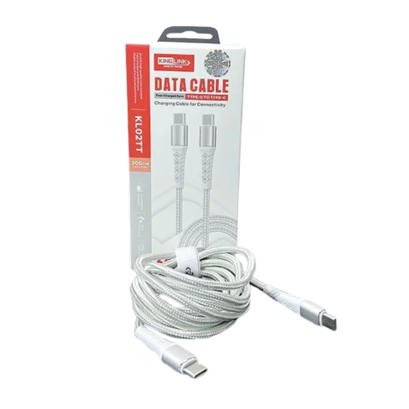 Kinglink 2m 60W Type-C to C Cable KL02TT by 9eight5