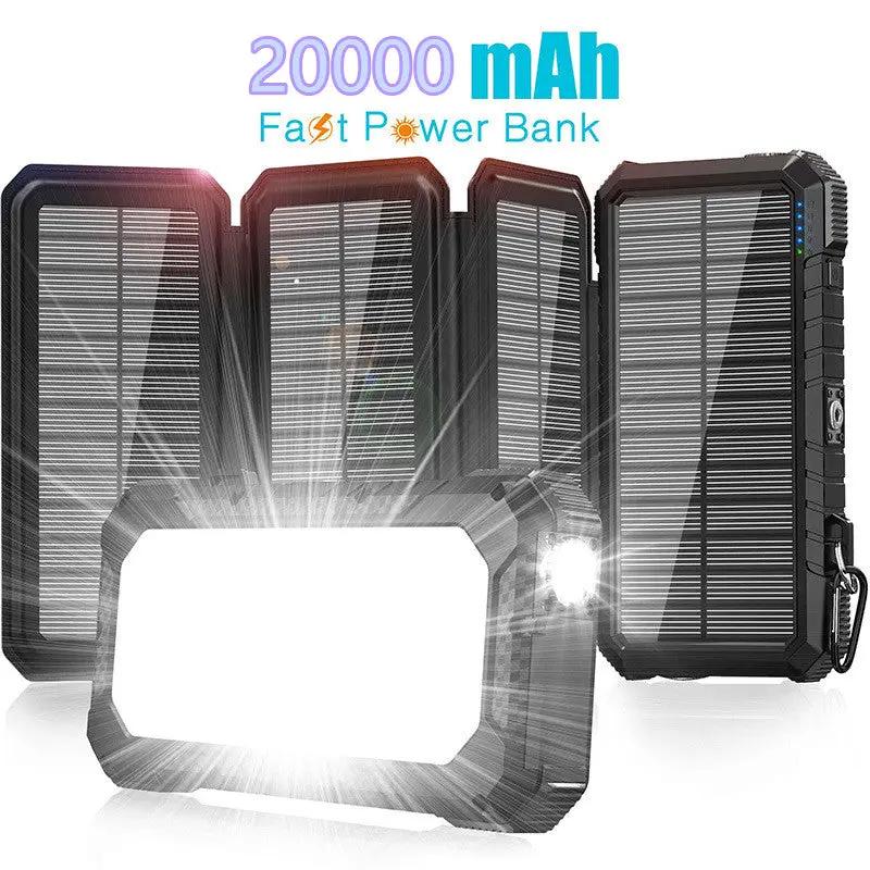 20000mAh Solar Charger Power Bank by salelink.co.nz