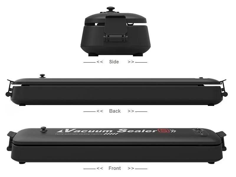 Food Vacuum Sealer Meat Packing Machine Sealing Automatic Saver Packer + 5 BAGS by dealonline.co.nz