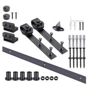 4M Sliding Barn Door Hardware Kit by salelink.co.nz