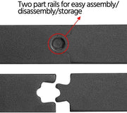 2M Sliding Barn Door Hardware Kit by salelink.co.nz
