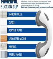 2Pcs Bathroom Grab Bars Shower Handles by salelink.co.nz