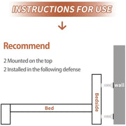 2Pcs Bed Frame Anti-Shake Tool by salelink.co.nz