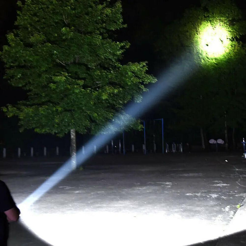 Super Bright Rechargeable Flashlight Torch by salelink.co.nz
