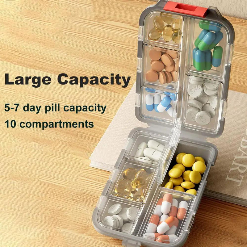 Travel Pill Box Organizer by salelink.co.nz